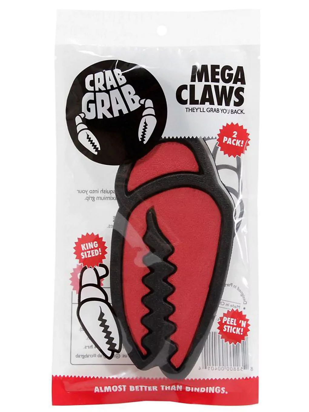 Crab Grab Mega Claws Stomp Pad black / red – Bild 2