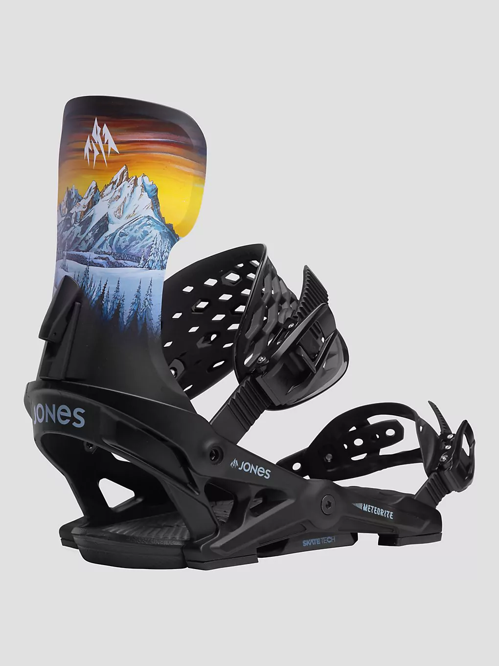 Jones Snowboards Meteorite Snowboard-Bindung black / art