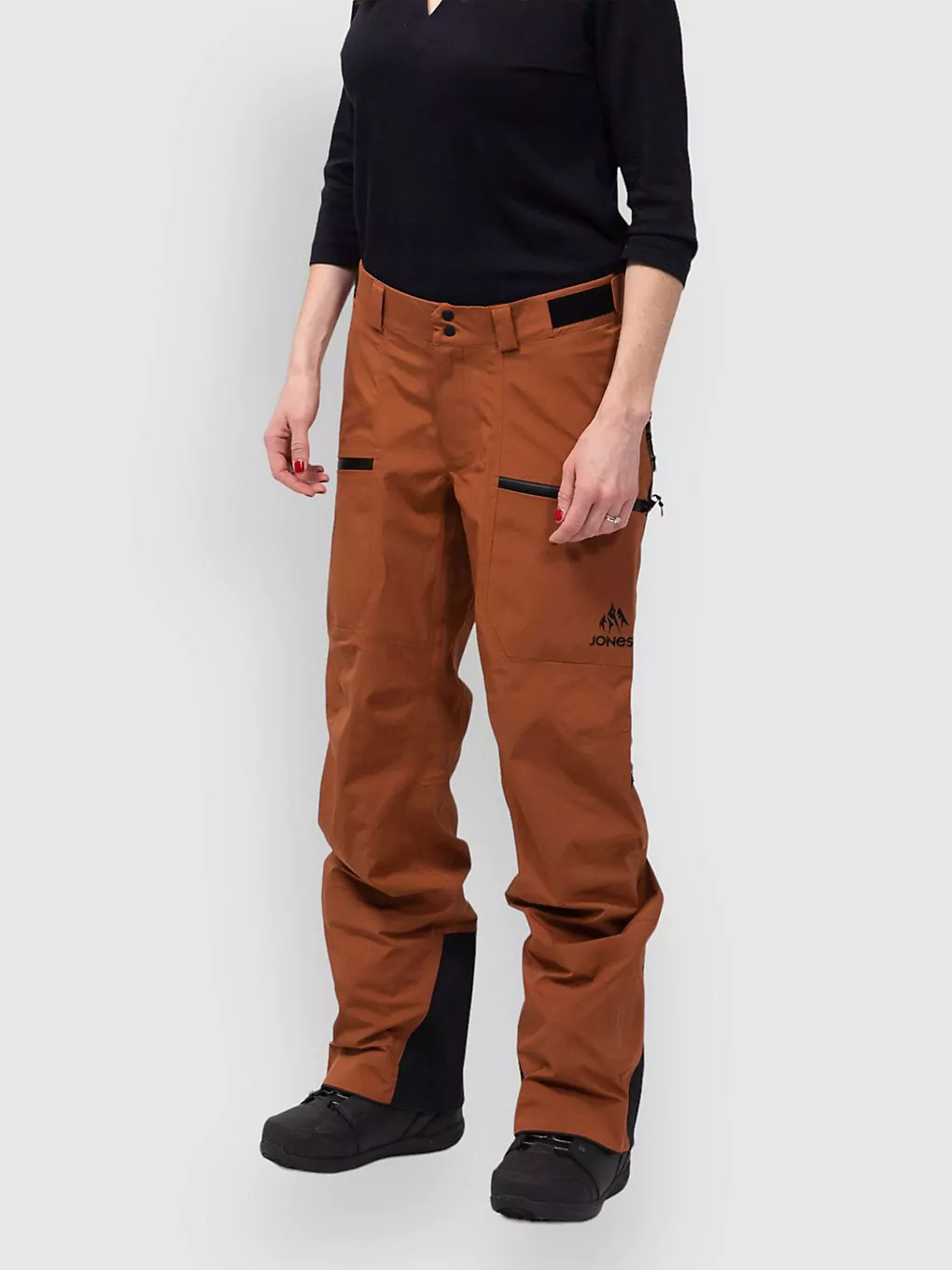 Jones Snowboards Shralpinist Strch Rec Hose terracotta – Bild 3