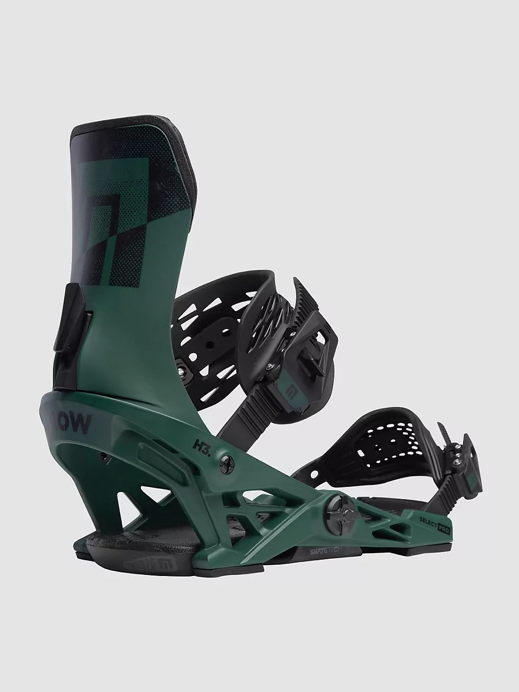 Now Select Pro Snowboard-Bindung malachite