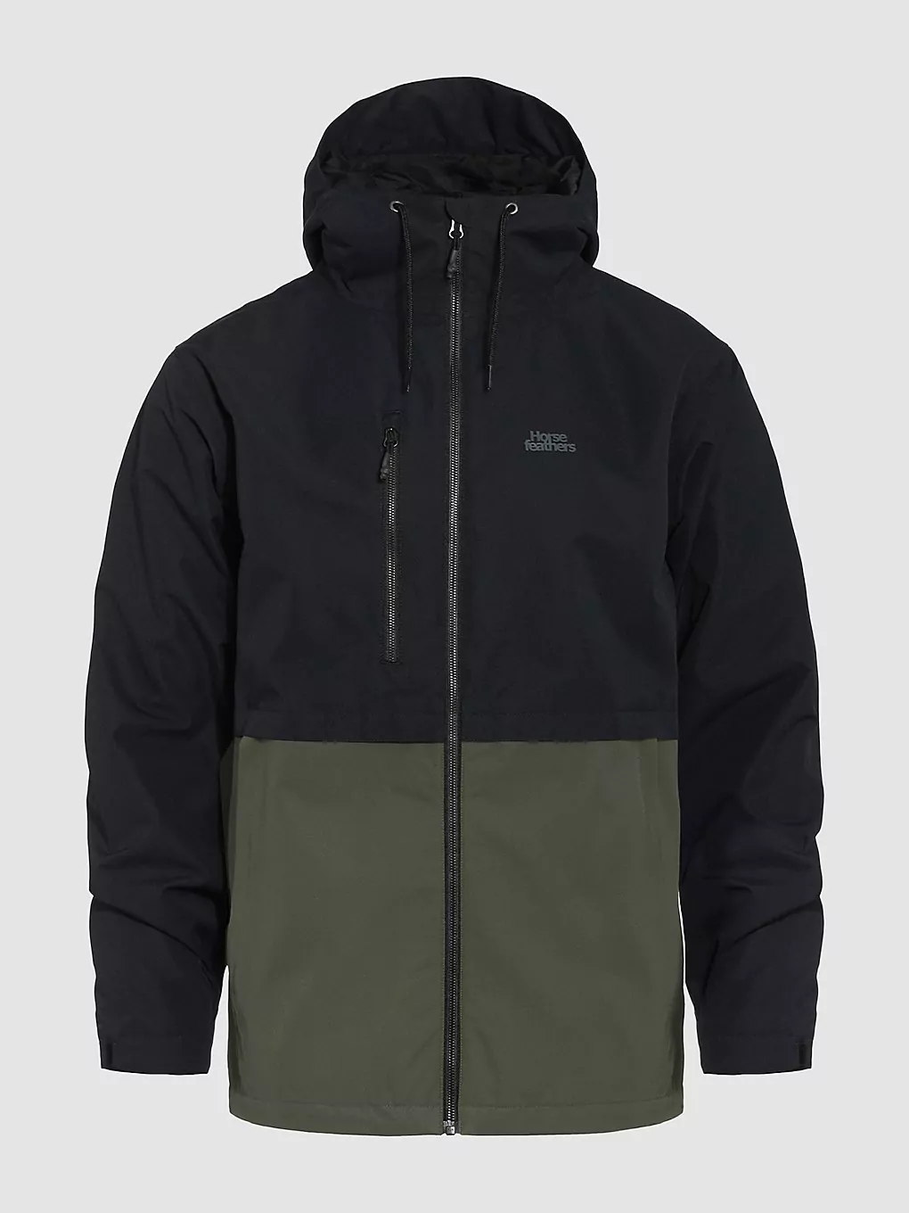 Horsefeathers Closter II Jacke black / grape leaf