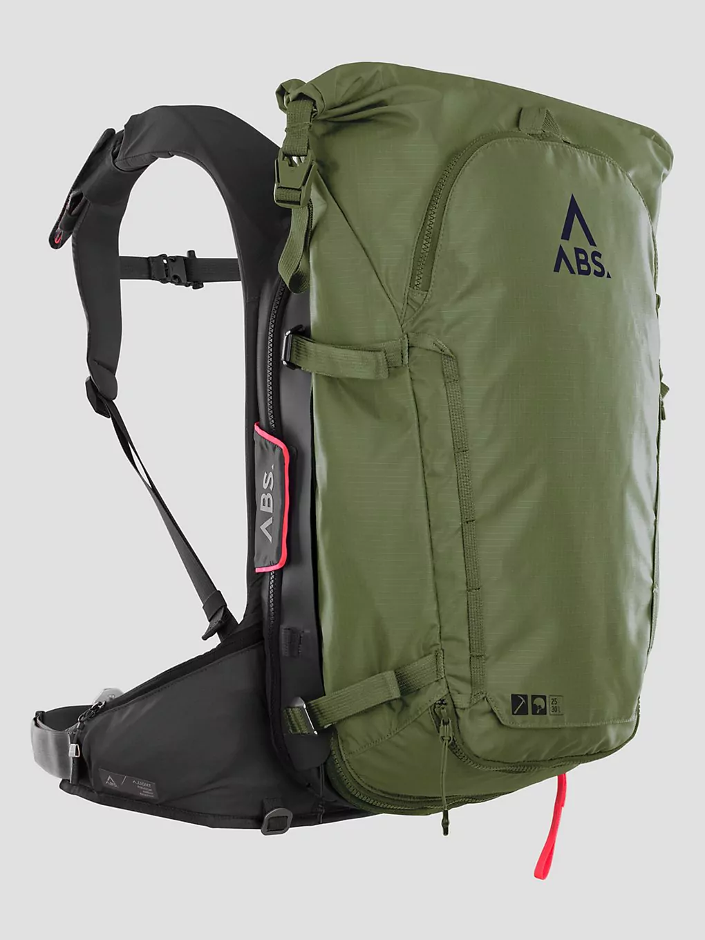 ABS A.Light Tour Set (25-30L) Rucksack Avalanche Rucksack khaki – Bild 3