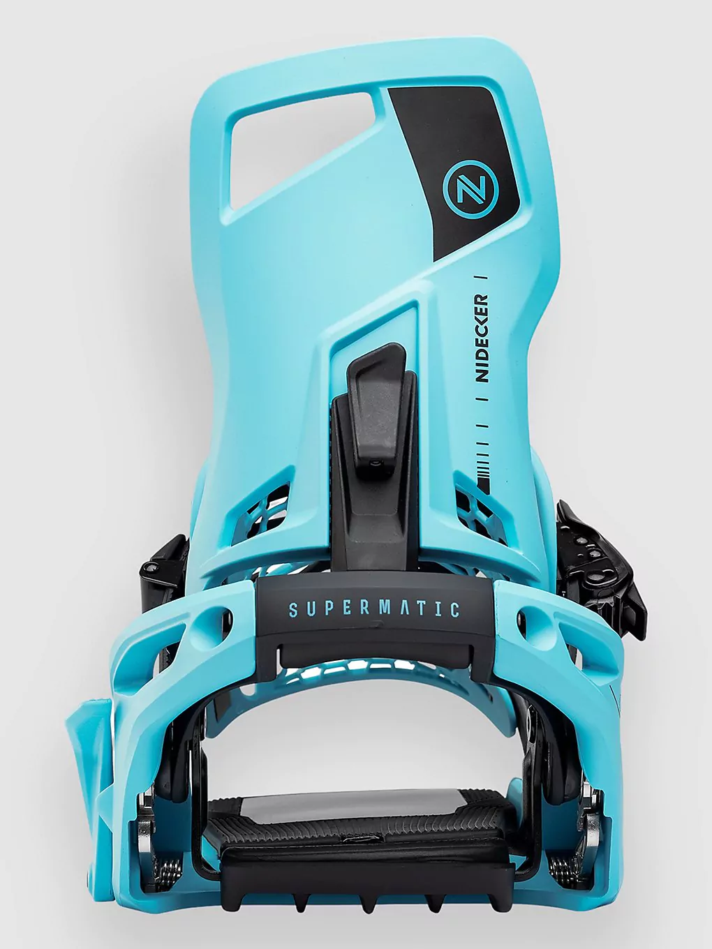 Nidecker Supermatic 2025 Snowboard-Bindung escape cyan – Bild 2