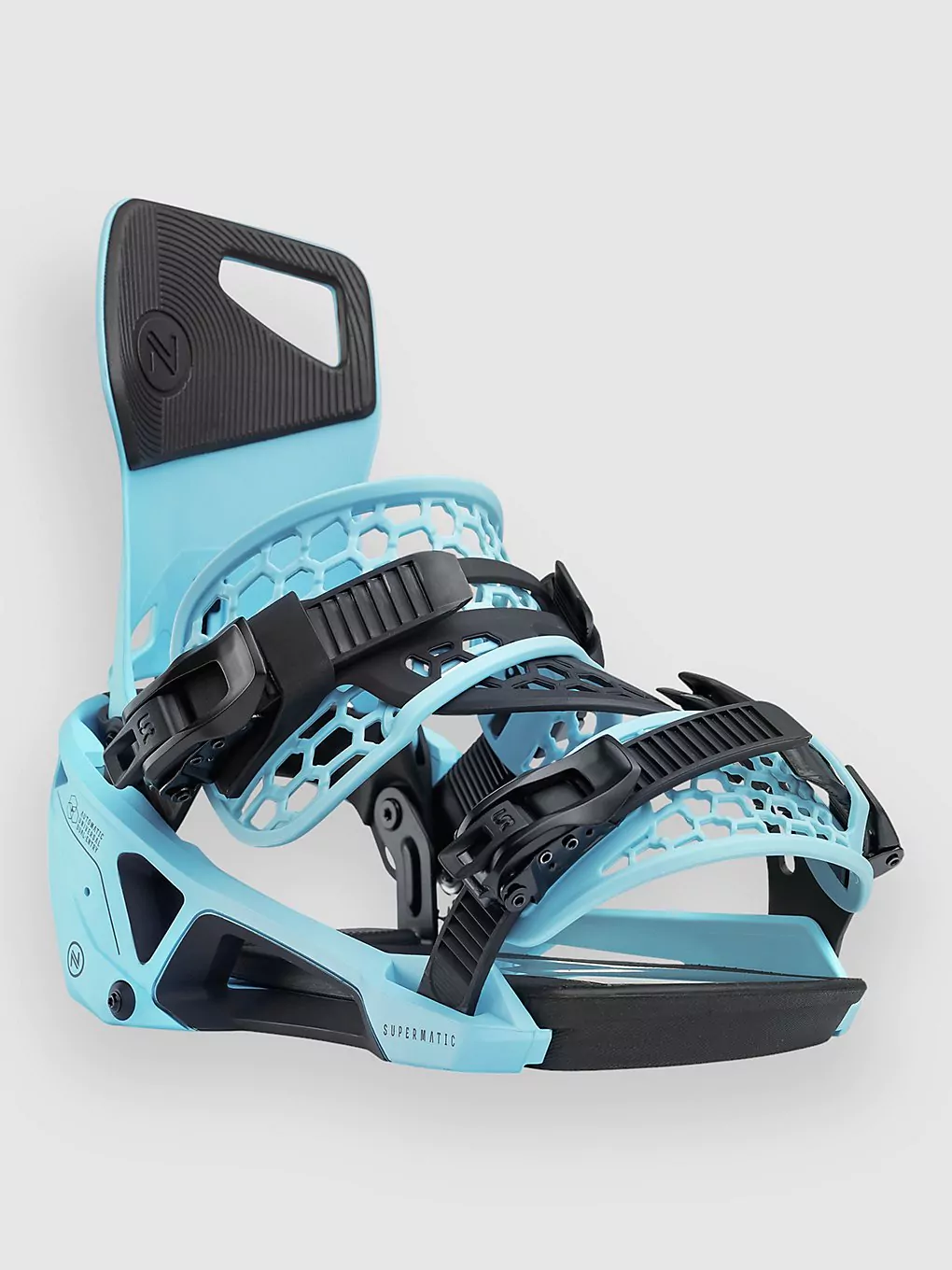 Nidecker Supermatic 2025 Snowboard-Bindung escape cyan – Bild 3